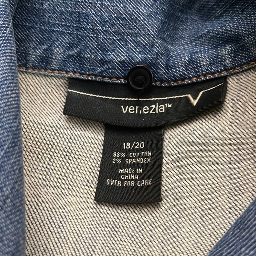 Venezia denim jacket women Size 18/20 - Picture 3 of 12